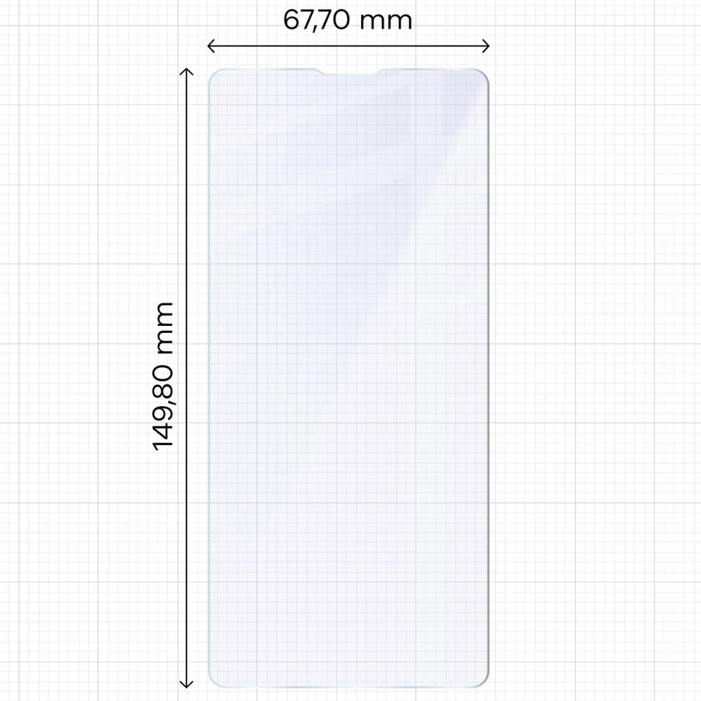 Elastyczne szkło hybrydowe Bizon Glass Mule Duo do Sony Xperia 10 VII [2 PACK]