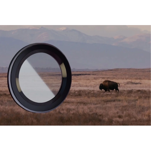 Szkło na aparat z aplikatorem Bizon Glass Snap Lens do Samsung Galaxy S26 Ultra czarna ramka