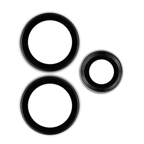 Szkło na aparat Bizon Glass Snap Lens do Oppo Reno 15 F / FS czarna ramka