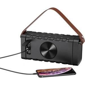 AWEI Bluetooth 5.0 Lautsprecher Y668 20W mit Powerbank schwarz/schwarz