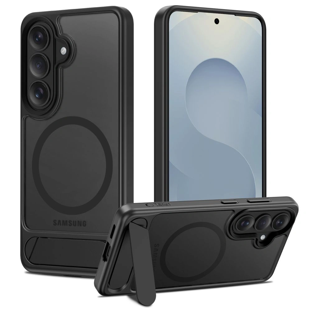 Etui Tech-Protect MagRack MagSafe do Samsung Galaxy S26+ Plus Matte Black