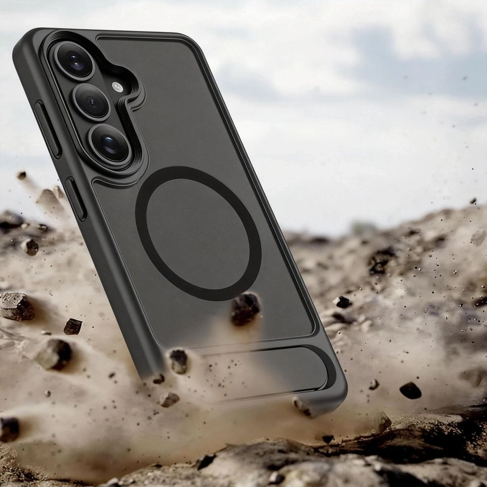 Etui Tech-Protect MagRack MagSafe do Samsung Galaxy S26+ Plus Matte Black