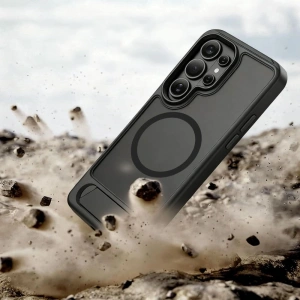 Etui Tech-Protect MagRack MagSafe do Samsung Galaxy S26 Ultra Matte Black