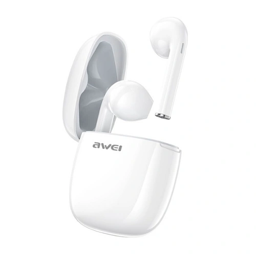 Kup AWEI słuchawki Bluetooth 5.0 T28 TWS + stacja dokująca biały/white - AWEI050WHT - {ean13} - Sklep Home Screen