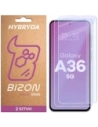 Elastyczne szkło hybrydowe Bizon Glass Mule Duo do Samsung Galaxy A36 5G [2 PACK]