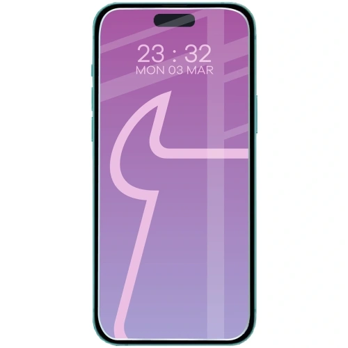 Elastyczne szkło hybrydowe Bizon Glass Mule Duo do Apple iPhone 15 [2 PACK]