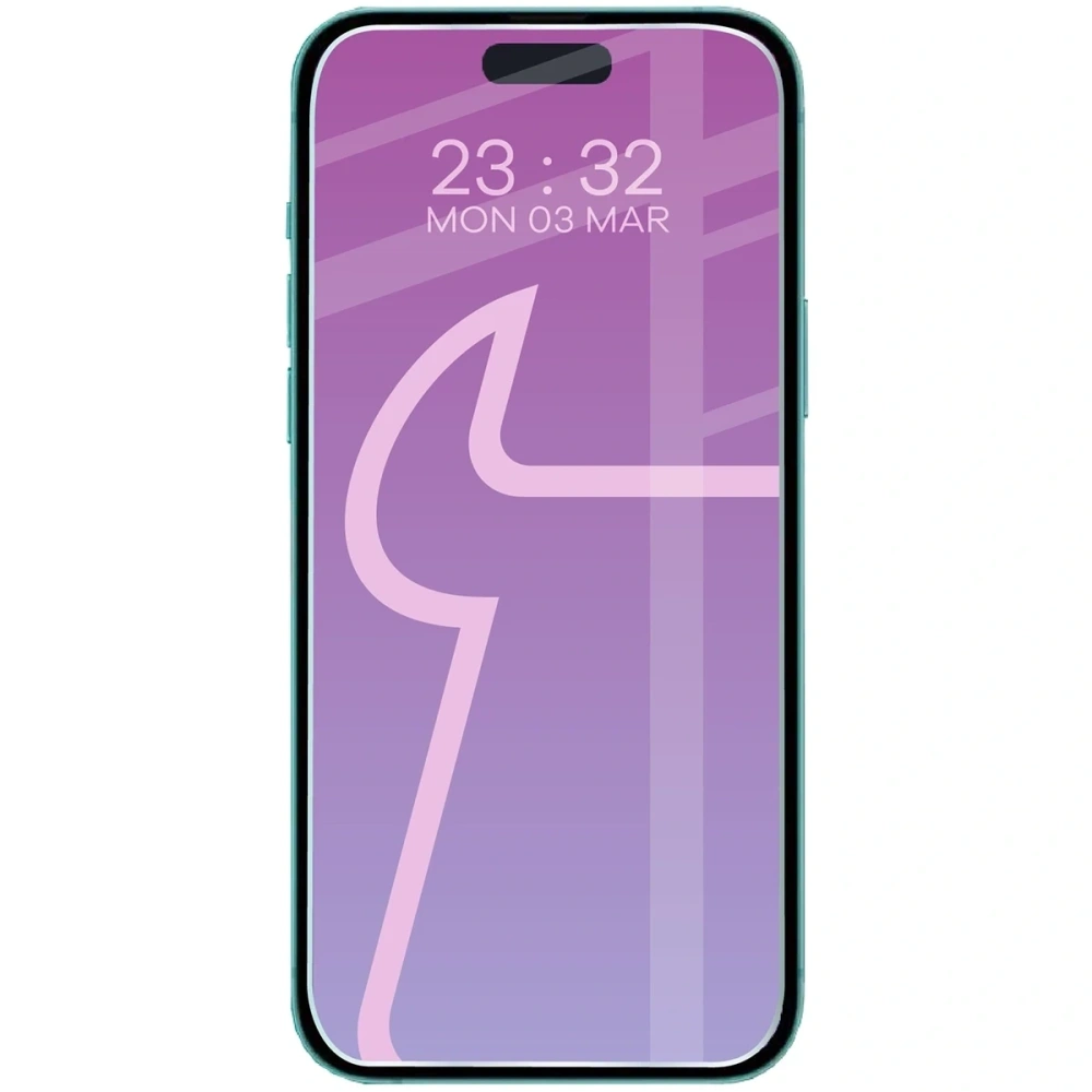 Elastyczne szkło hybrydowe Bizon Glass Mule Duo do Apple iPhone 15 [2 PACK]