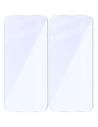 Elastyczne szkło hybrydowe Bizon Glass Mule Duo do Apple iPhone 15 [2 PACK]