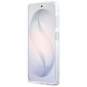 Etui BMW IML Shockproof Metal Logo MagSafe do Samsung Galaxy S26 przezroczysty