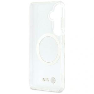 Etui BMW IML Shockproof Metal Logo MagSafe do Samsung Galaxy S26 przezroczysty