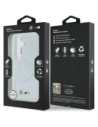 Etui BMW IML Shockproof Metal Logo MagSafe do Samsung Galaxy S26 przezroczysty