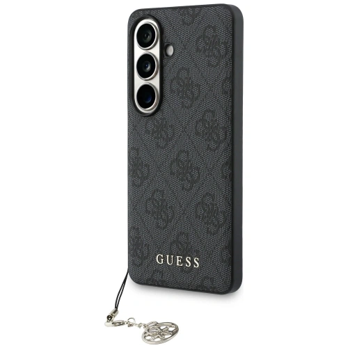 Etui Guess 4G Classic Logo Charm MagSafe do Samsung Galaxy S26 czarny
