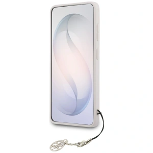 Etui Guess 4G Classic Logo Charm MagSafe do Samsung Galaxy S26 różowy