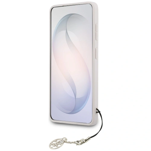 Etui Guess 4G Classic Logo Charm MagSafe do Samsung Galaxy S26 różowy