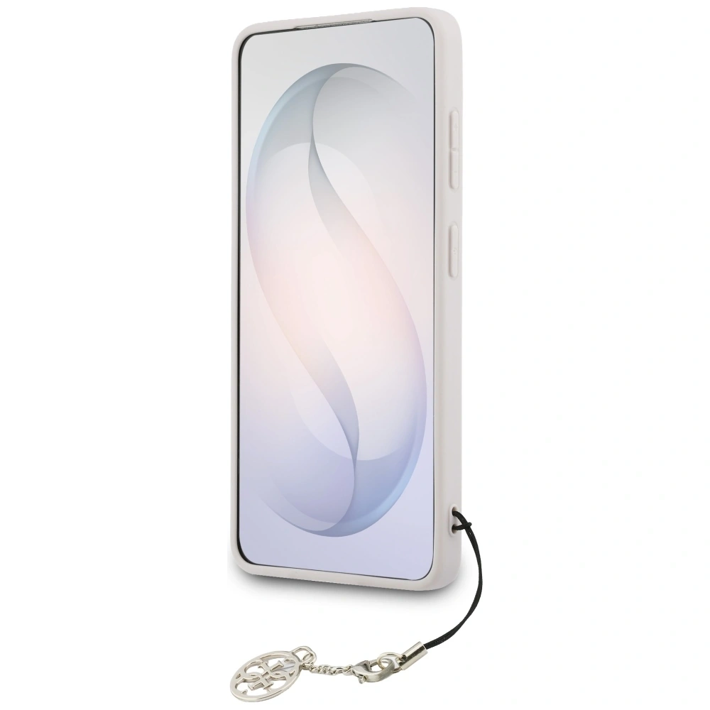 Etui Guess 4G Classic Logo Charm MagSafe do Samsung Galaxy S26 różowy