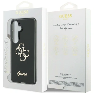 Etui Guess IML Big Metal 4G Script do Samsung Galaxy S26 czarny