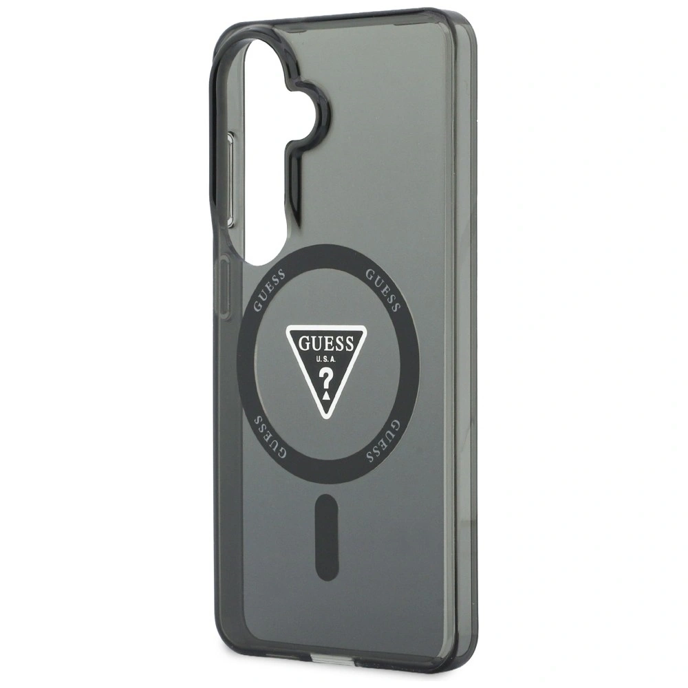 Etui Guess IML Gradient Triangle MagSafe do Samsung Galaxy S26 czarny