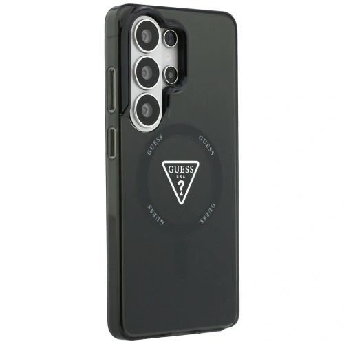 Etui Guess IML Gradient Triangle MagSafe do Samsung Galaxy S26 Ultra czarny