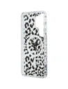 Etui Guess IML Leopard Print Triangle MagSafe do Samsung Galaxy S26 Ultra czarny