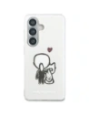 Etui Karl Lagerfeld IML Karl&Choupette MagSafe do Samsung Galaxy S26 przezroczysty