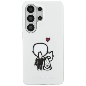 Etui Karl Lagerfeld IML Karl&Choupette MagSafe do Samsung Galaxy S26 Ultra przezroczysty
