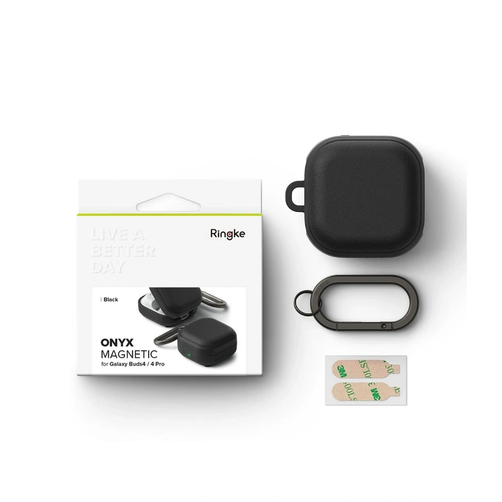 Etui Ringke Onyx Magnetic MagSafe do Samsung Galaxy Buds 4 / 4 Pro Black