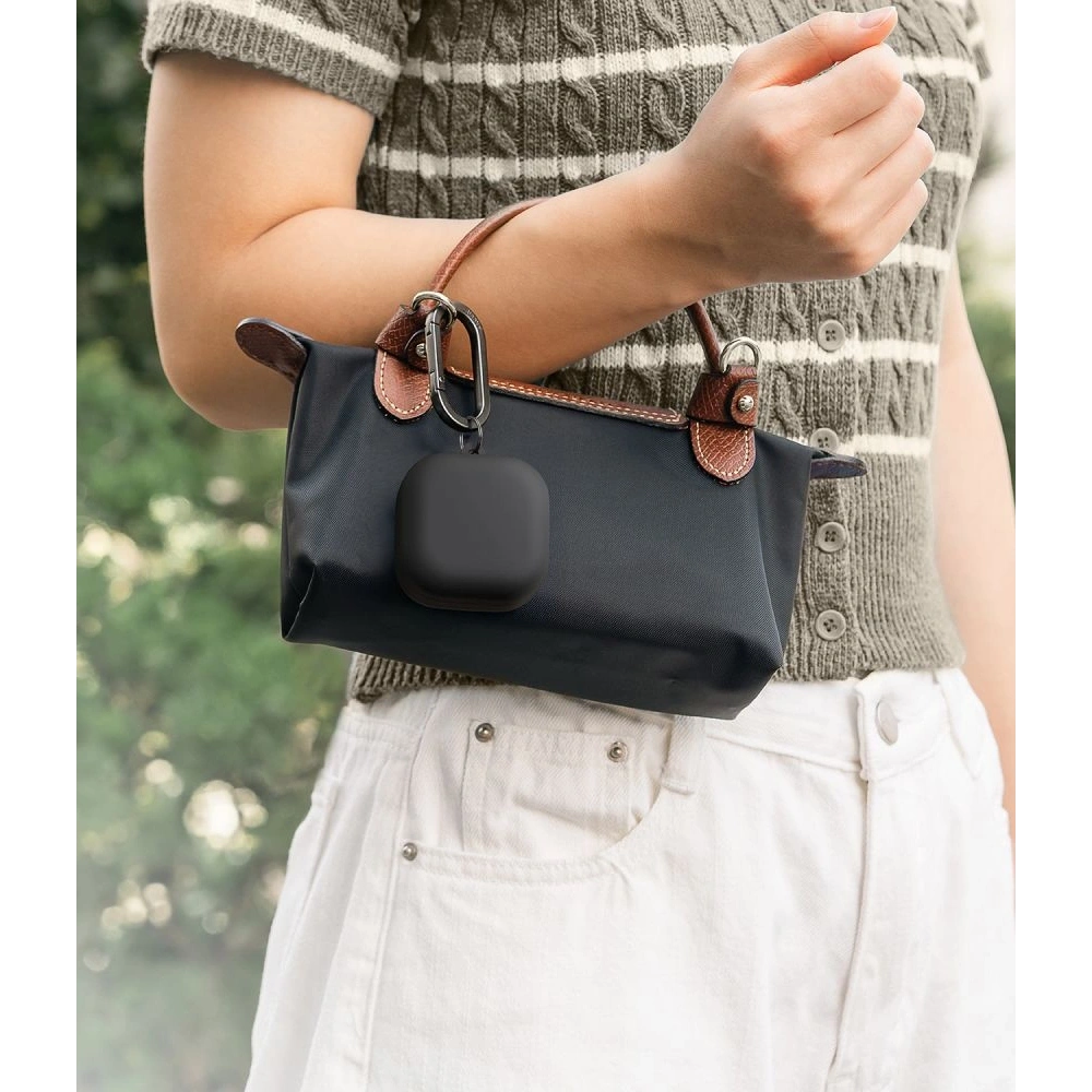 Etui Ringke Silicone do Samsung Galaxy Buds 4 / 4 Pro Black