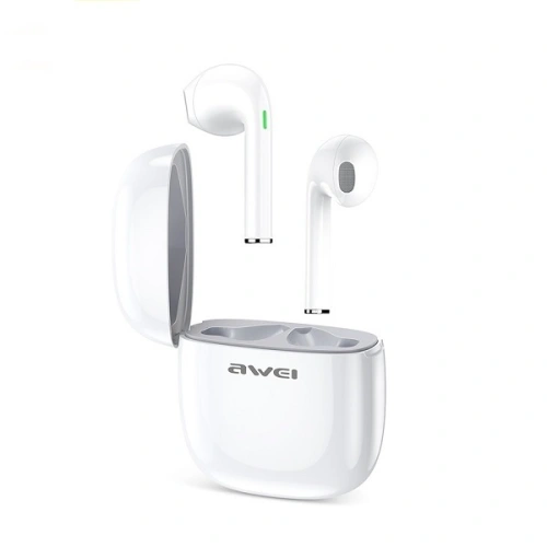 Kup AWEI căști Bluetooth 5.0 T28 TWS + stație de docare albă/white - AWEI050WHT - {ean13} - Sklep Home Screen