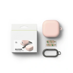 Etui Ringke Silicone do Samsung Galaxy Buds 4 / 4 Pro Pink Sand