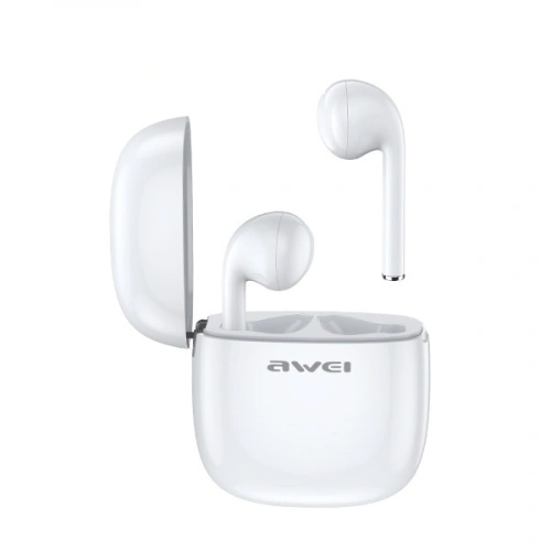 Kup AWEI słuchawki Bluetooth 5.0 T28 TWS + stacja dokująca biały/white - AWEI050WHT - {ean13} - Sklep Home Screen