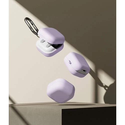 Etui Ringke Silicone do Samsung Galaxy Buds 4 / 4 Pro Light Purple