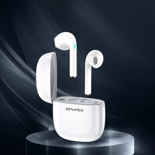 Kup AWEI słuchawki Bluetooth 5.0 T28 TWS + stacja dokująca biały/white - AWEI050WHT - {ean13} - Sklep Home Screen