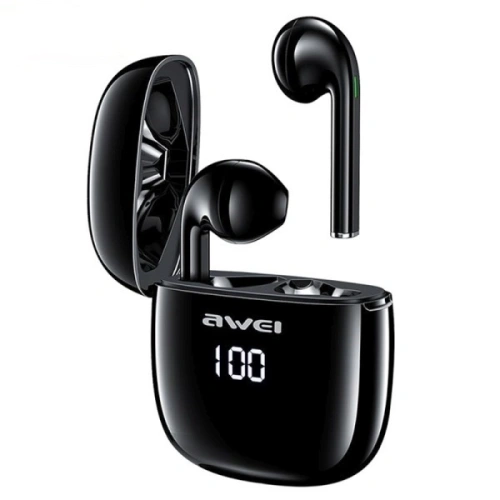 Kup AWEI căști Bluetooth 5.0 T28P TWS + stație de docare neagră/black - AWEI052BLK - {ean13} - Sklep Home Screen