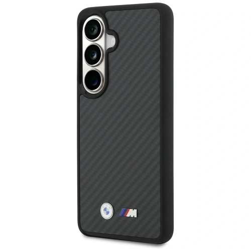Etui BMW M Kevlar Logo MagSafe do Samsung Galaxy S26 czarny