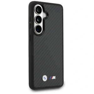 Etui BMW M Kevlar Logo MagSafe do Samsung Galaxy S26 czarny