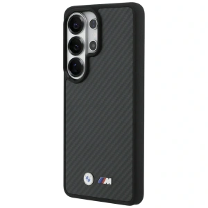 Etui BMW M Kevlar Logo MagSafe do Samsung Galaxy S26 Ultra czarny