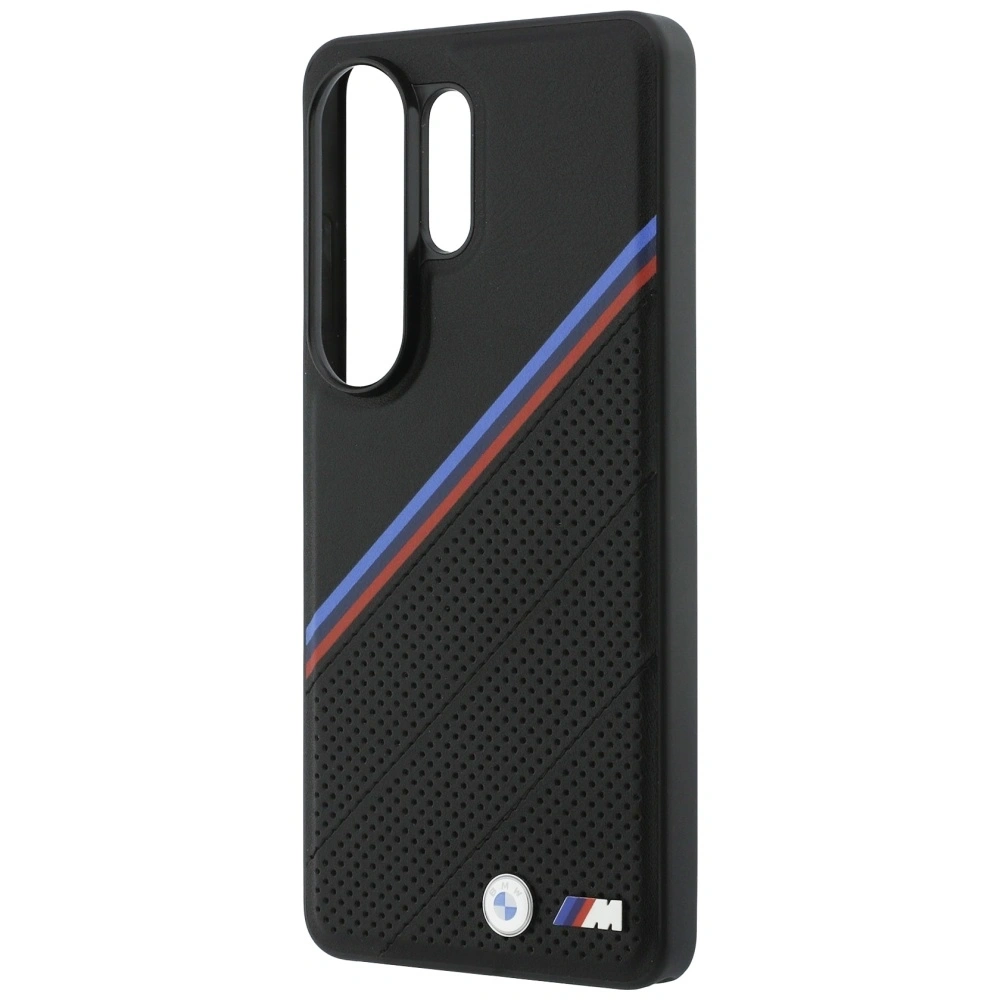 Etui BMW Tricolor Metal Logo MagSafe do Samsung Galaxy S26 Ultra czarny