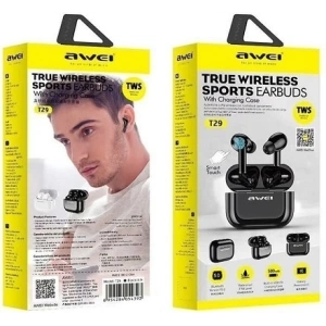 Kup AWEI słuchawki Bluetooth 5.0 T29 TWS + stacja dokująca biały/white - AWEI053WHT - {ean13} - Sklep Home Screen