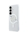 Etui Karl Lagerfeld IML KC Script MagSafe do Samsung Galaxy S26 przezroczysty