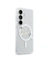 Etui Karl Lagerfeld IML KC Script MagSafe do Samsung Galaxy S26 przezroczysty