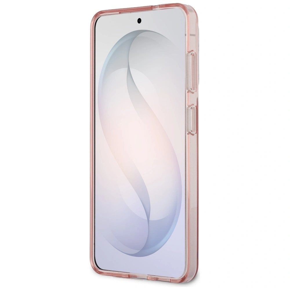 Etui Karl Lagerfeld IML KC Script MagSafe do Samsung Galaxy S26 różowy