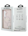 Etui Karl Lagerfeld IML KC Script MagSafe do Samsung Galaxy S26 różowy