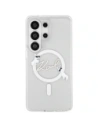 Etui Karl Lagerfeld IML KC Script MagSafe do Samsung Galaxy S26 Ultra przezroczysty