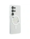 Etui Karl Lagerfeld IML KC Script MagSafe do Samsung Galaxy S26 Ultra przezroczysty