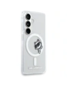 Etui Karl Lagerfeld IML Peekaboo Choupette MagSafe do Samsung Galaxy S26 Plus przezroczysty
