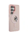Etui Karl Lagerfeld IML Peekaboo Choupette MagSafe do Samsung Galaxy S26 Ultra różowy
