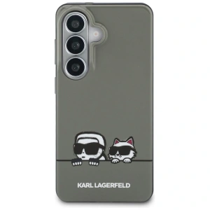 Etui Karl Lagerfeld IML Peekaboo Karl&Choupette MagSafe do Samsung Galaxy S26 czarny