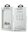 Etui Karl Lagerfeld IML Peekaboo Karl&Choupette MagSafe do Samsung Galaxy S26 Plus przezroczysty