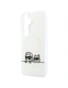 Etui Karl Lagerfeld IML Peekaboo Karl&Choupette MagSafe do Samsung Galaxy S26 przezroczysty