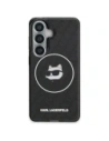 Etui Karl Lagerfeld IML Repeated Choupette MagSafe do Samsung Galaxy S26 czarny